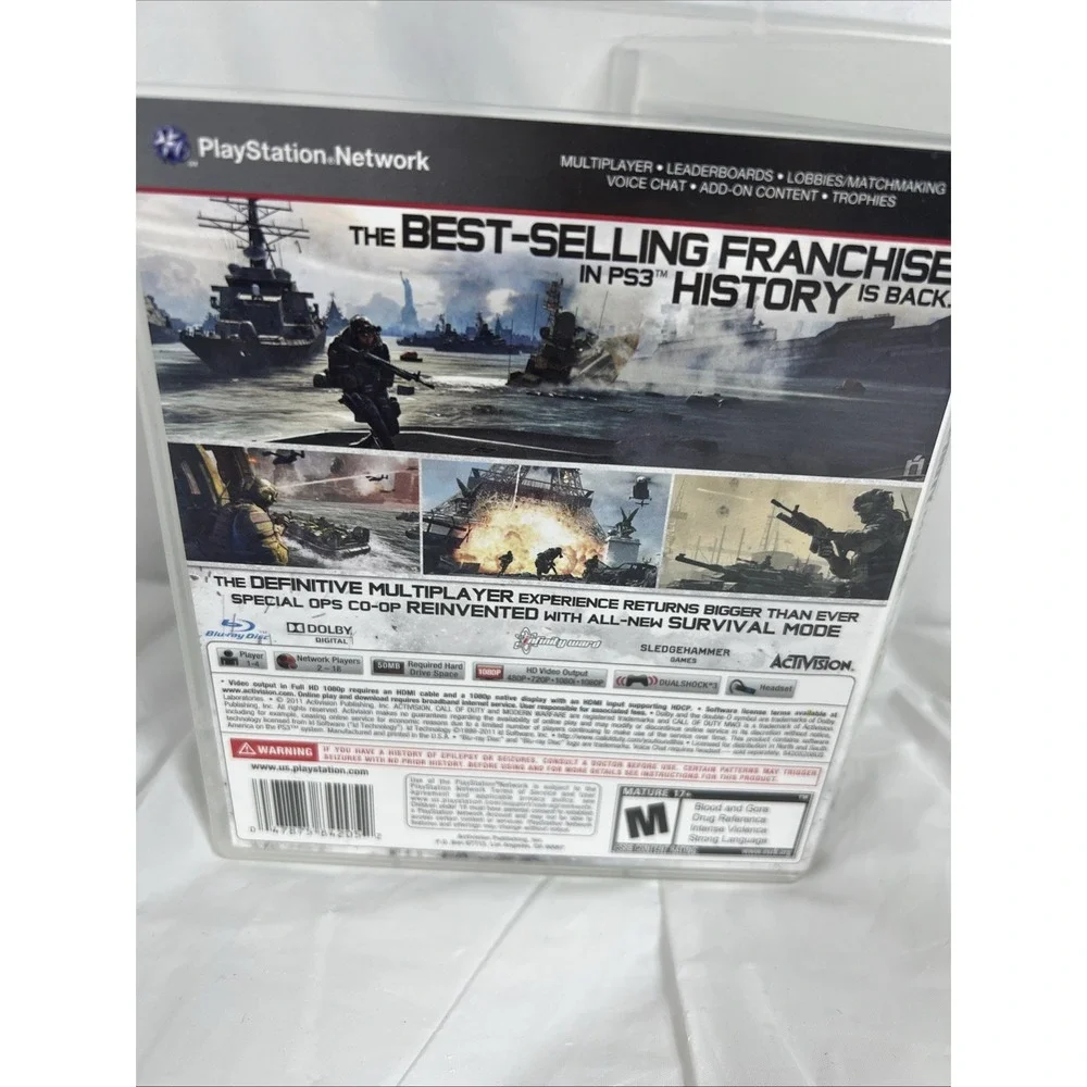 PS3 Call of Duty MW3‎ Video Game complete works